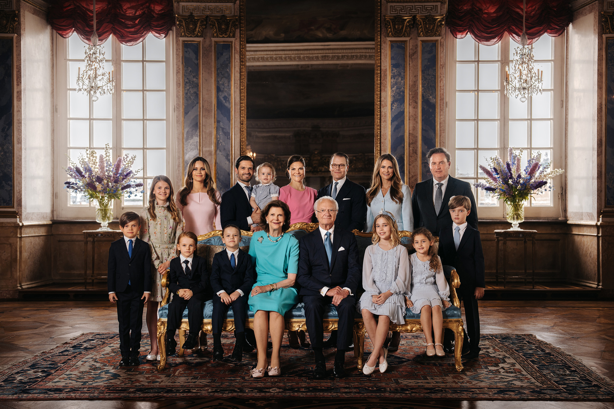 The Swedish royal family