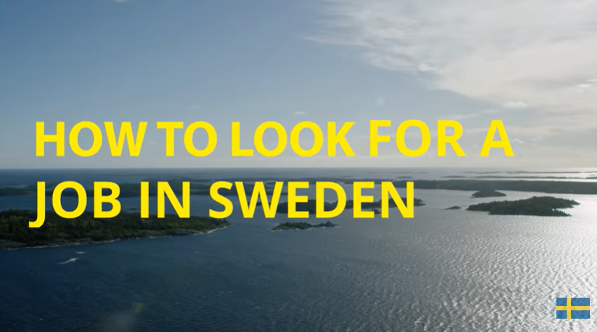 How to look for a job in Sweden